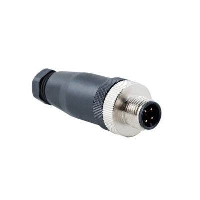 Разъём М12×1, 4-pin, male, прямой, PG7, IP67