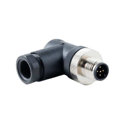 Разъём М12×1, 5-pin, male, угловой, PG7, IP67