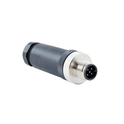Разъём М12×1, 5-pin, male, прямой, PG7, IP67