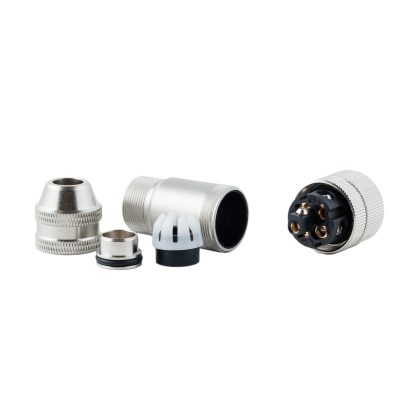 Разъём М12×1, 5-pin, PG7, IP67, металлический корпус