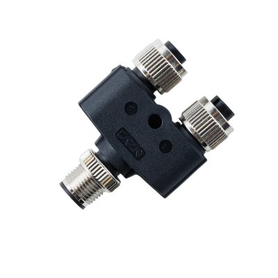 Сплиттер (разветвитель) M12x1, Y-type, A-code